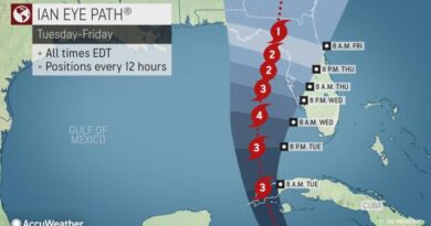 Ian strengthens into Category 1 hurricane set to rapidly intensify before hitting Florida 
