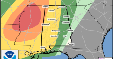 Large Area Forecast For Dangerous Weather Tuesday