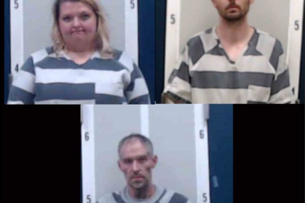 Three arrested in Valley Head with trafficking amount of methamphetamine